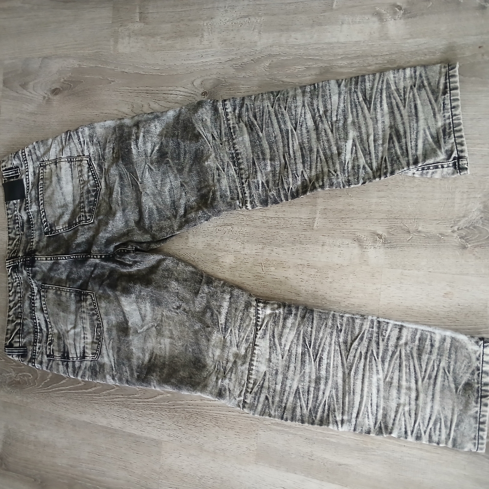 Arketype Men's Black and Gray Jeans